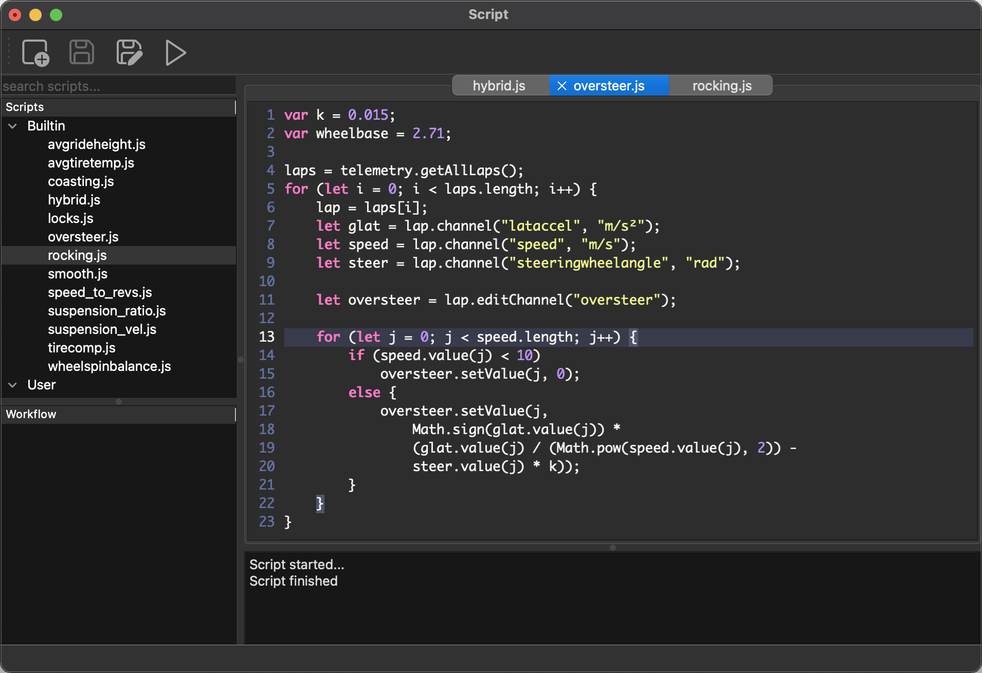 Custom calculations with JavaScript